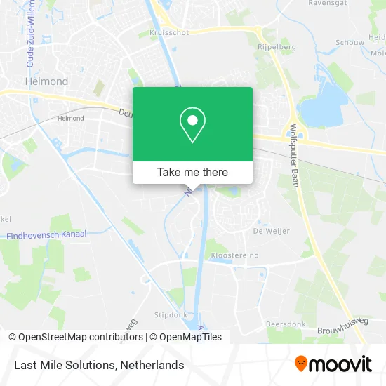 Last Mile Solutions map