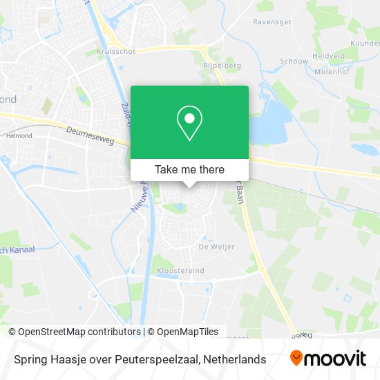 Spring Haasje over Peuterspeelzaal map