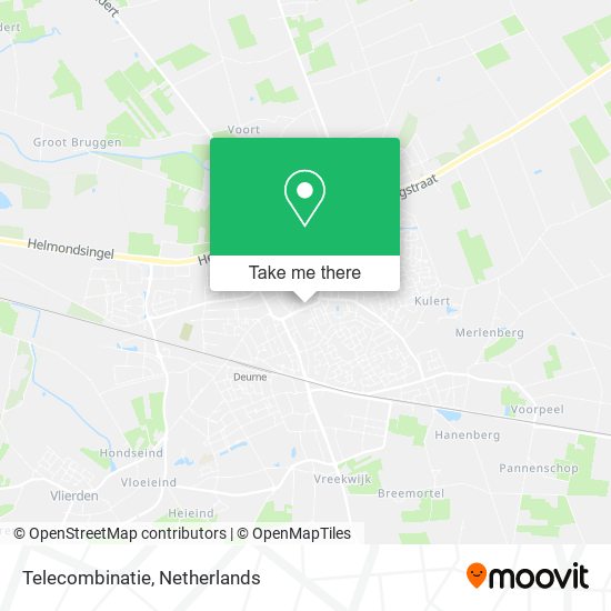 Telecombinatie map