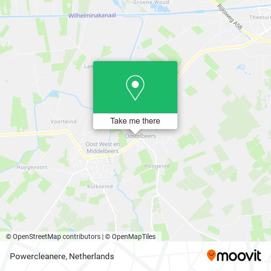 Powercleanere map