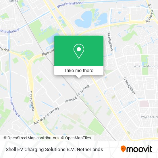 Shell EV Charging Solutions B.V. map