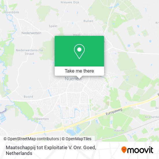 Maatschappij tot Exploitatie V. Onr. Goed map