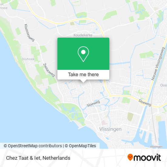 Chez Taat & Iet map