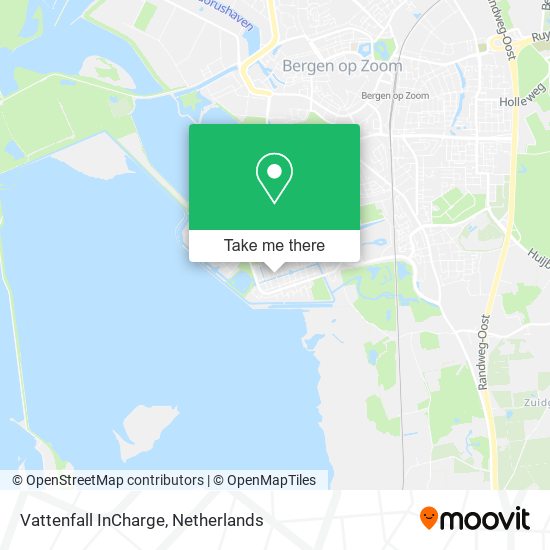 Vattenfall InCharge map