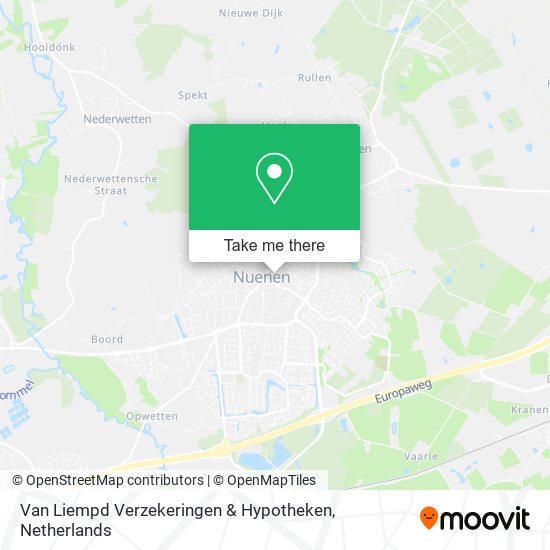 Van Liempd Verzekeringen & Hypotheken map