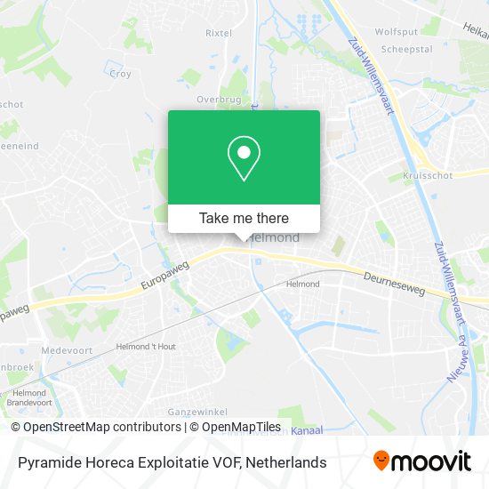 Pyramide Horeca Exploitatie VOF map