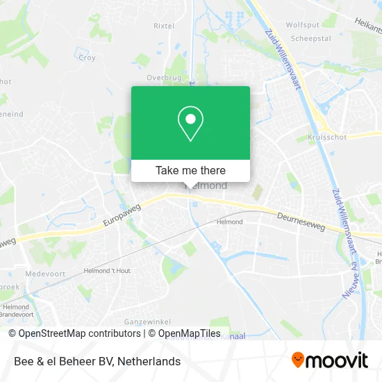 Bee & el Beheer BV map
