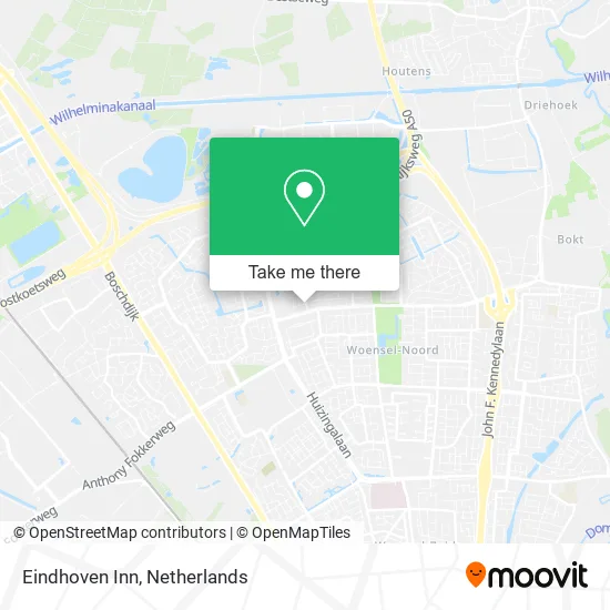 Eindhoven Inn map