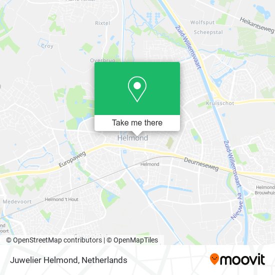 Juwelier Helmond map