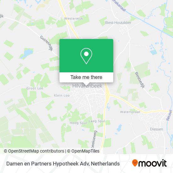 Damen en Partners Hypotheek Adv map