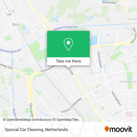 Special Car Cleaning map