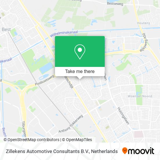 Zillekens Automotive Consultants B.V. map