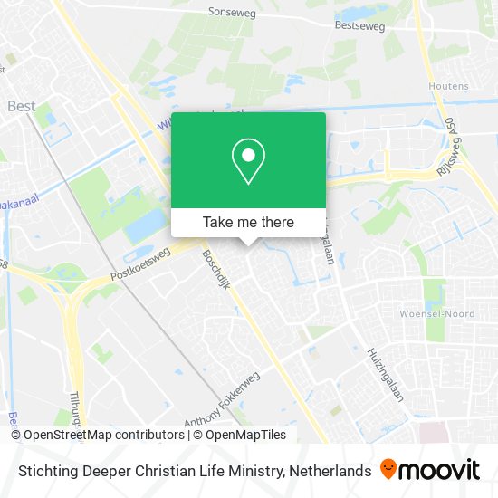Stichting Deeper Christian Life Ministry Karte