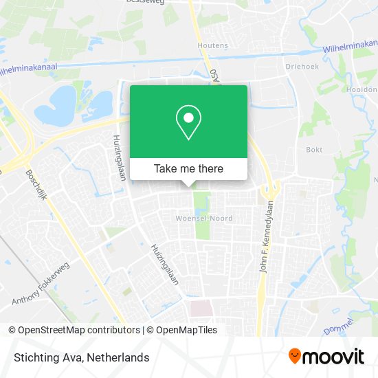 Stichting Ava map