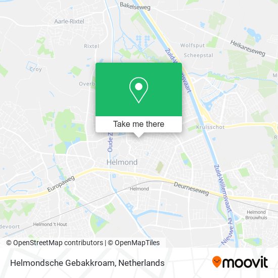 Helmondsche Gebakkroam map