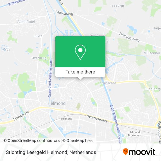 Stichting Leergeld Helmond Karte