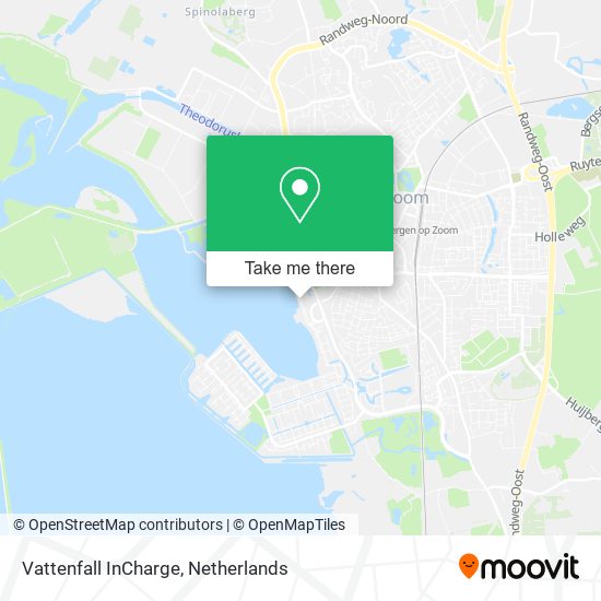 Vattenfall InCharge map