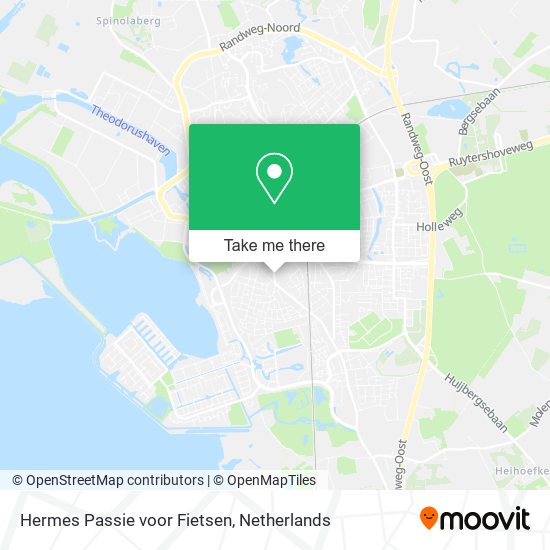 Hermes Passie voor Fietsen map