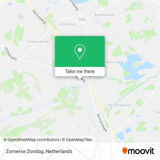 Zomerse Zondag map