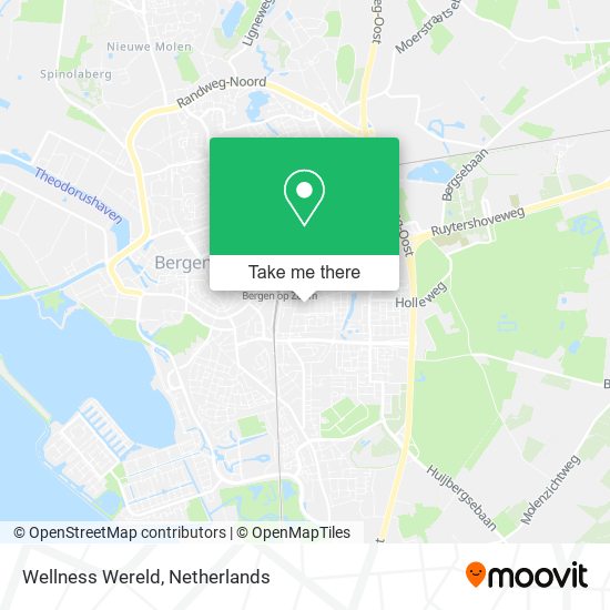 Wellness Wereld map