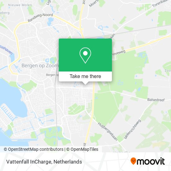 Vattenfall InCharge map