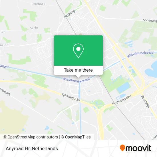 Anyroad Hr map