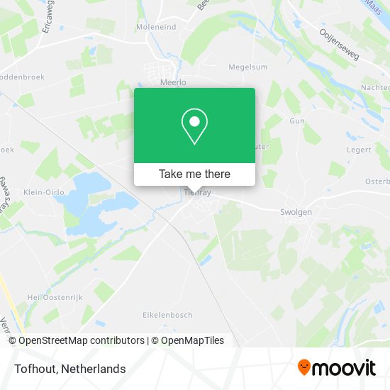 Tofhout map