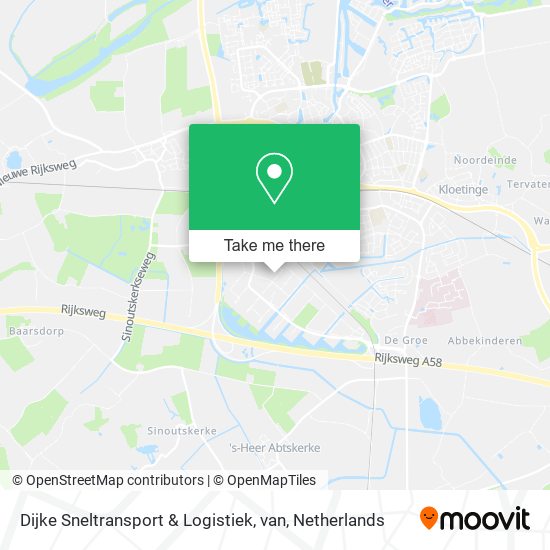 Dijke Sneltransport & Logistiek, van Karte