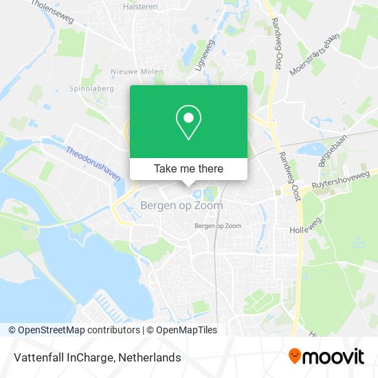 Vattenfall InCharge map