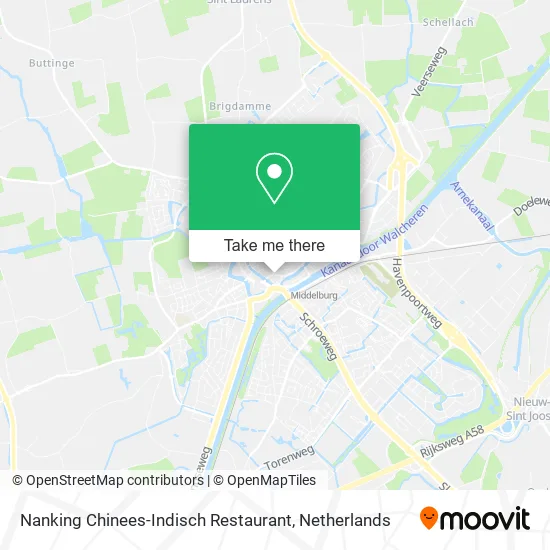 Nanking Chinees-Indisch Restaurant map