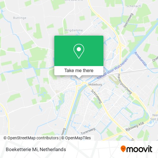 Boeketterie Mi map