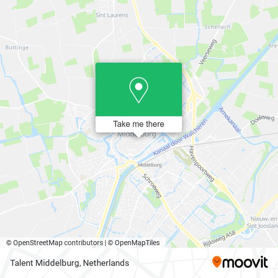 Talent Middelburg Karte