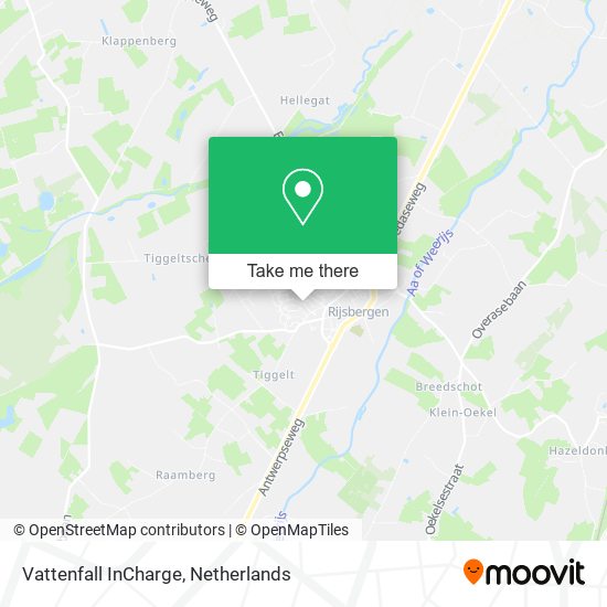 Vattenfall InCharge map