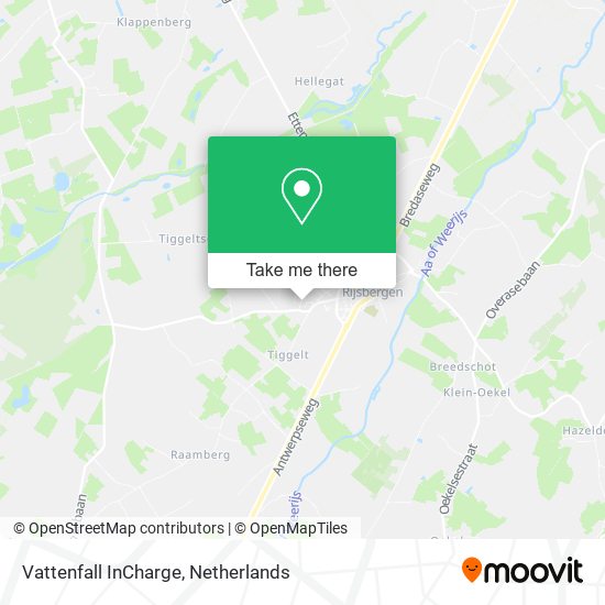 Vattenfall InCharge map