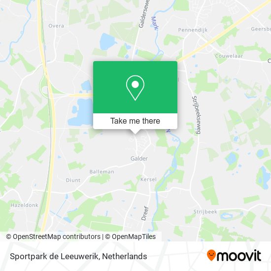 Sportpark de Leeuwerik map