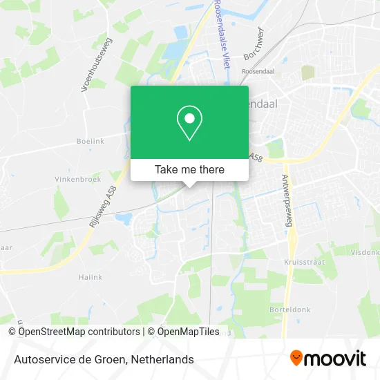 Autoservice de Groen map