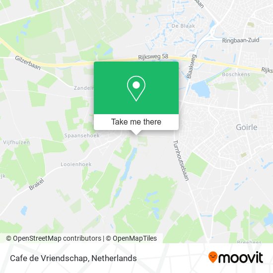 Cafe de Vriendschap map