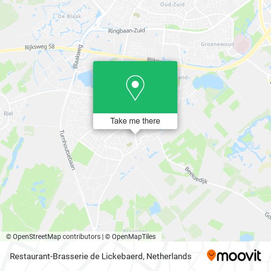 Restaurant-Brasserie de Lickebaerd map