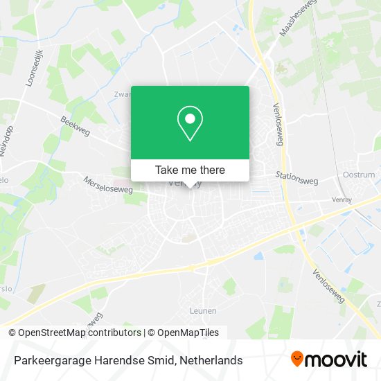 Parkeergarage Harendse Smid map