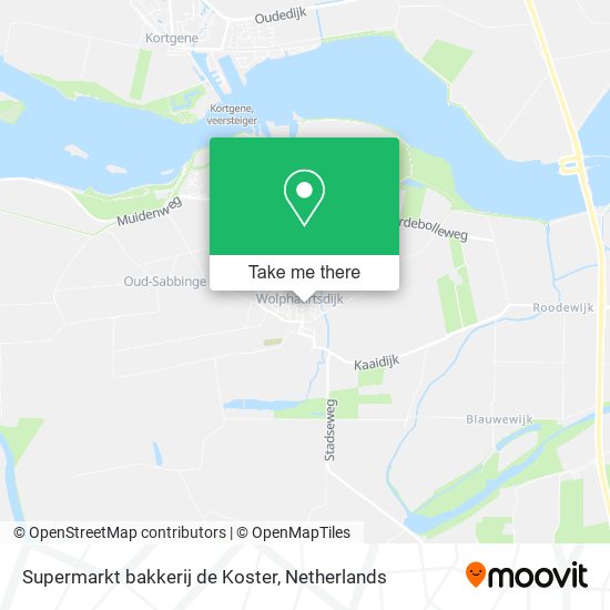 Supermarkt bakkerij de Koster map