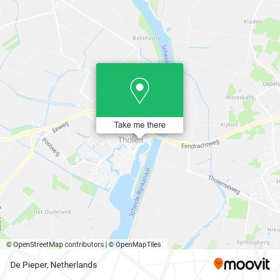 De Pieper map