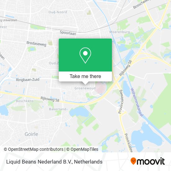 Liquid Beans Nederland B.V. map