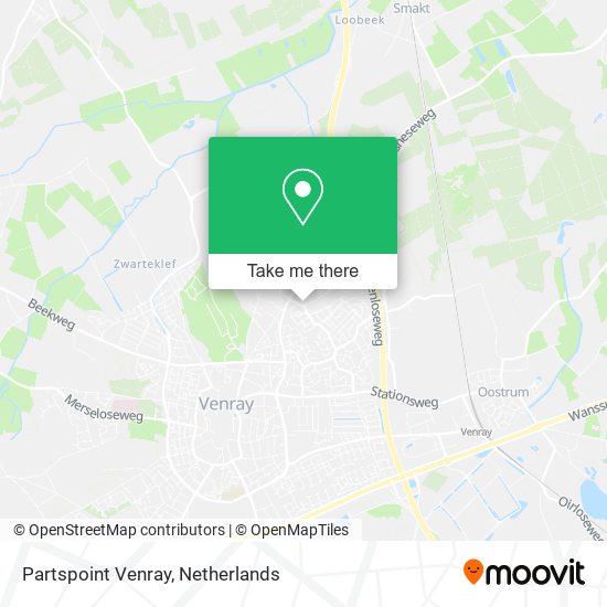 Partspoint Venray map