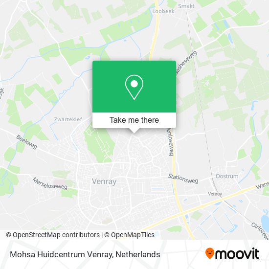 Mohsa Huidcentrum Venray Karte