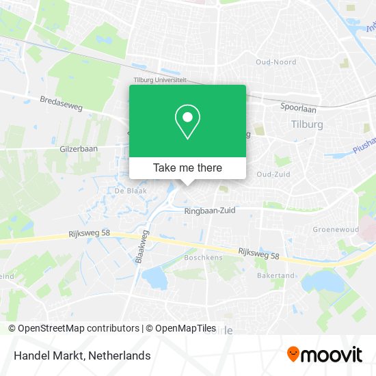 Handel Markt map