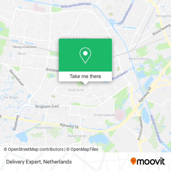 Delivery Expert map