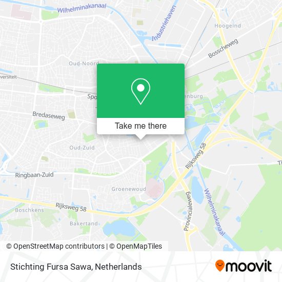 Stichting Fursa Sawa map