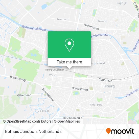 Eethuis Junction map