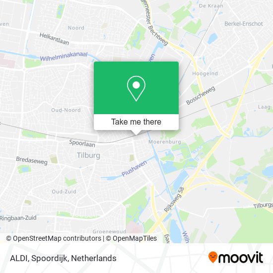 ALDI, Spoordijk map