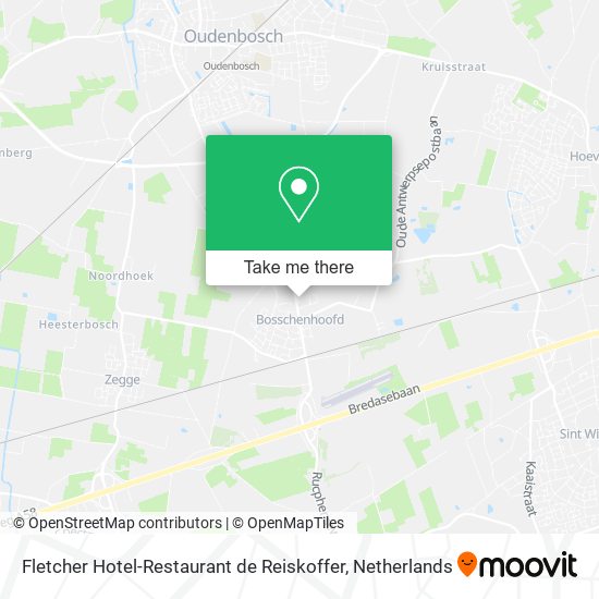 Fletcher Hotel-Restaurant de Reiskoffer map